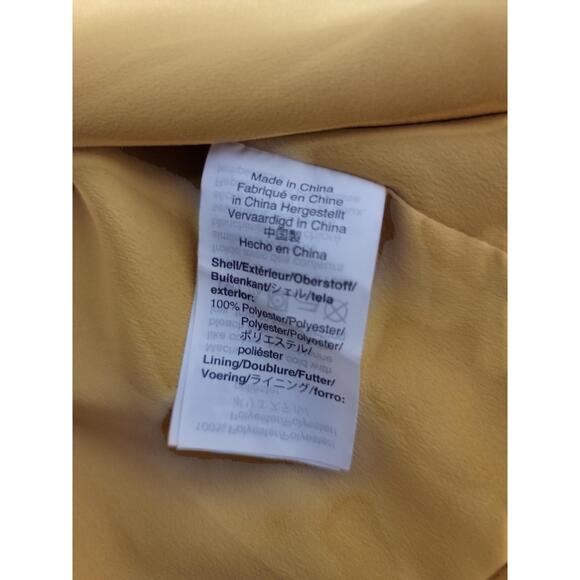 J.Crew Yellow Short Sleeves Tie Waist Dress Style 56919 - Picture 7 of 8